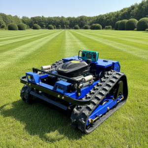 Compact Crawler Mower for Versatile Terrain